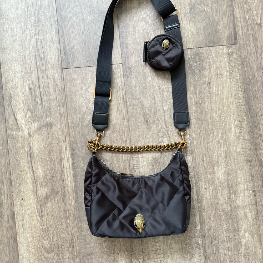 Kurt Geiger Quilted Bag with Gold Chain